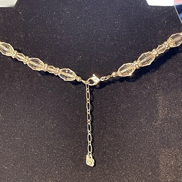 ✨ Swarovski Choker Crystal Swan Necklace w/Extender - Adjustable ✨ - Picture 5 of 13